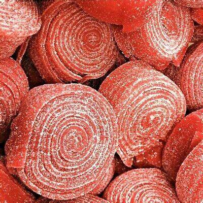 Fizzy Red Liquorice Rolls*