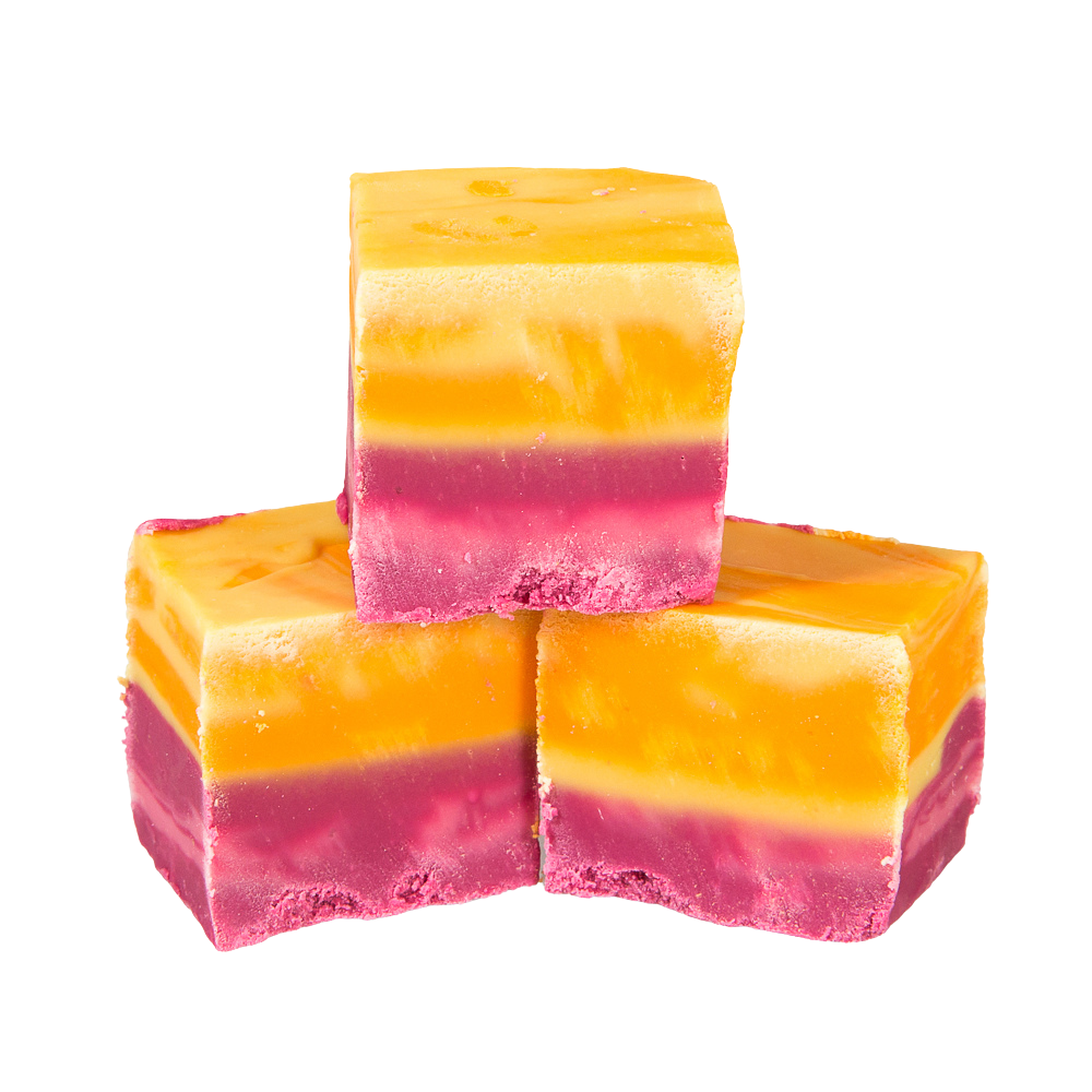 Rainbow Fruit Fudge*