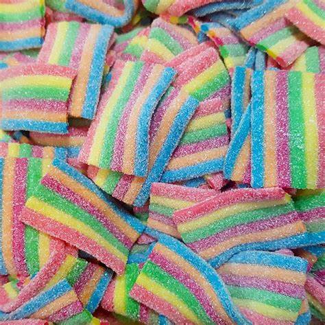 Fizzy Rainbow Bites*