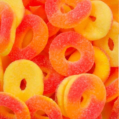 Mini Peach Rings*